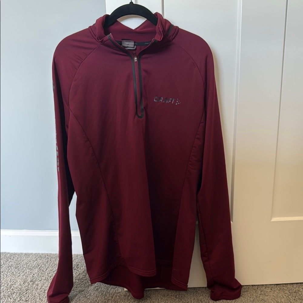 CAMP Burgundy Pullover